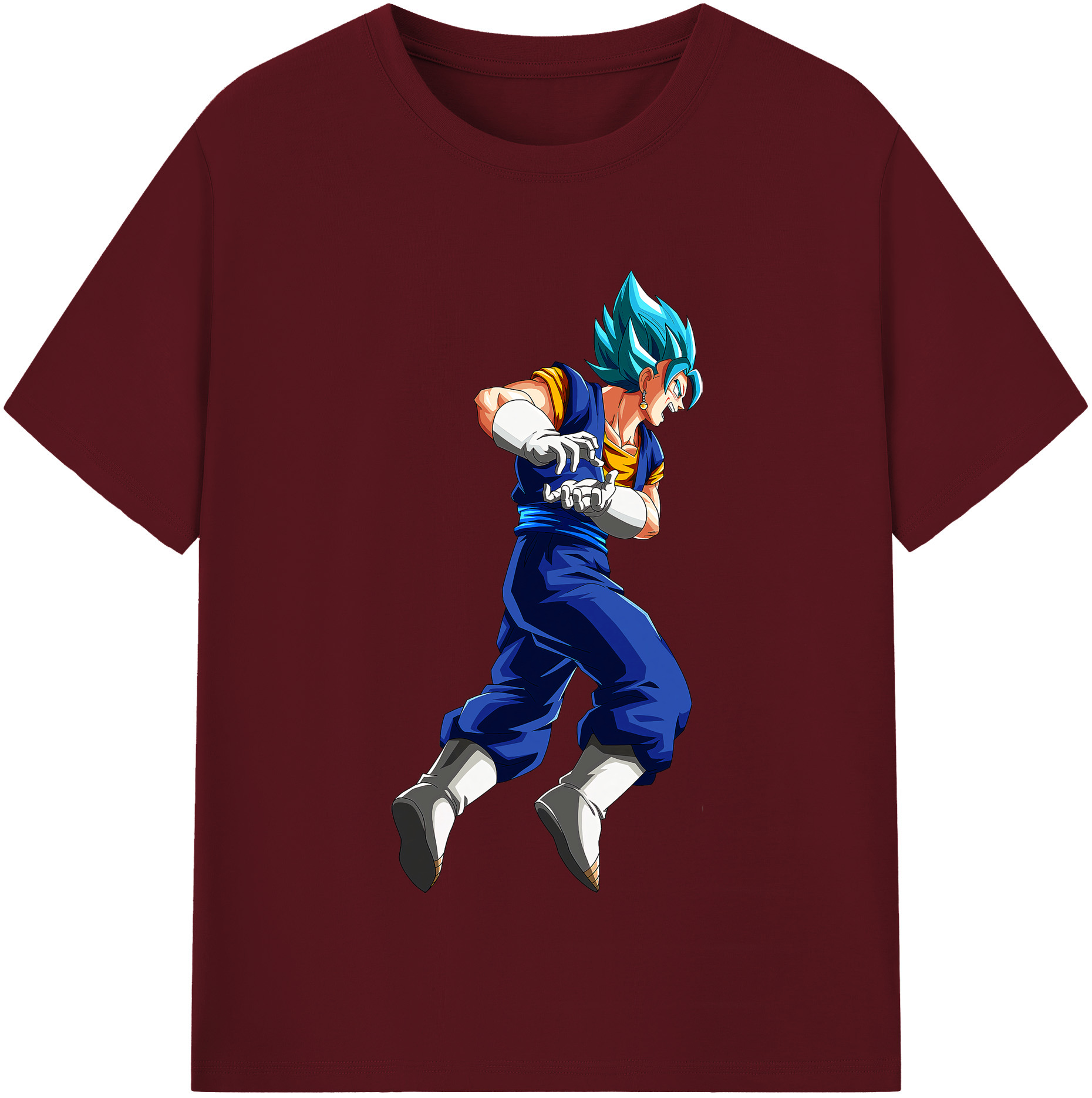（画像用） ドラゴンボール ベジット DRAGON BALL Vegetto 綿100％半袖Tシャツ（フロントプリント）